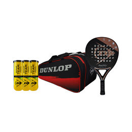 Dunlop RAPID CONTROL 4 .0 plus Schlägertasch plus 3x Balldose
